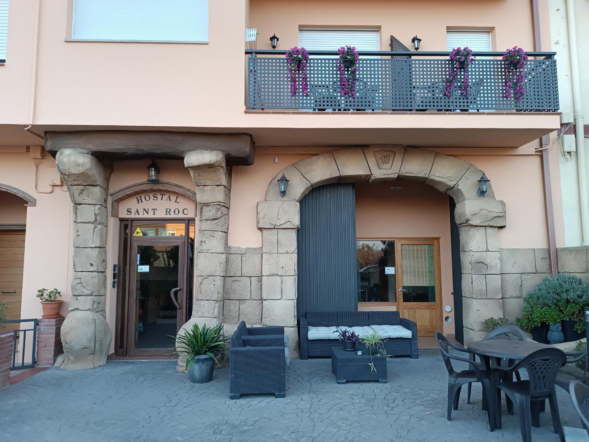 Hostal Sant Roc Botarell Buitenkant foto